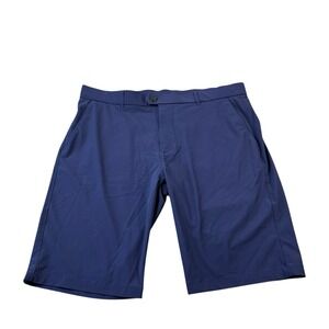 Greyson Navy Blue Montauk Performance Golf Short‎ Size 36 Excellent